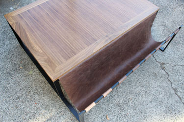 Walnut Coffee Table With Mag Sling